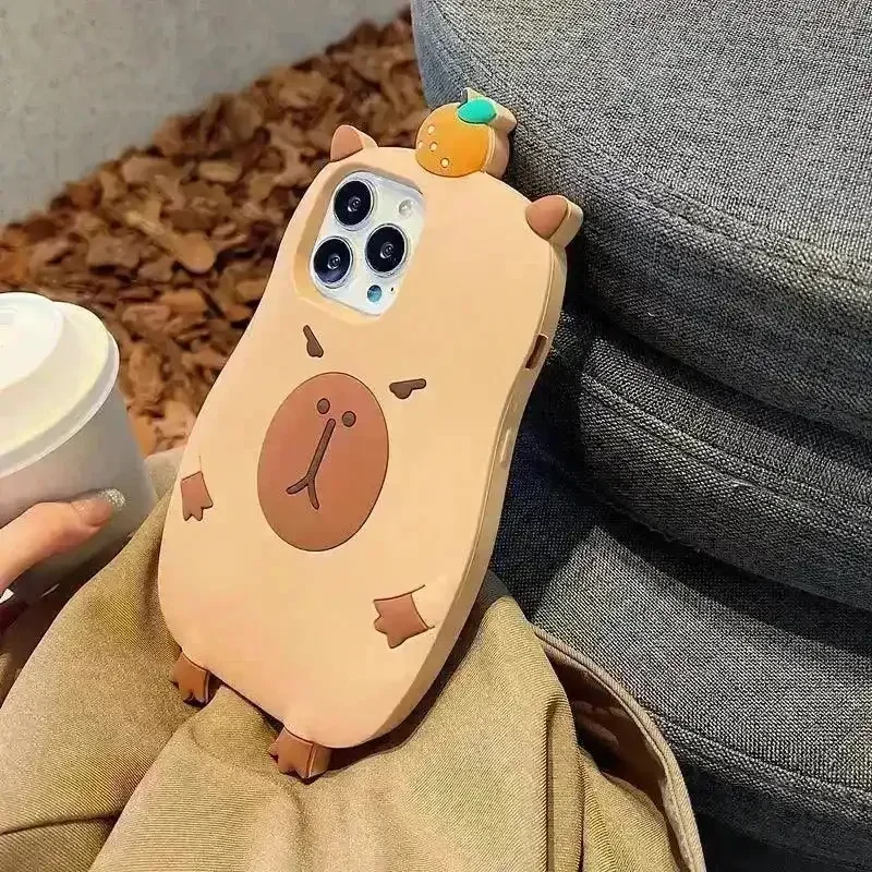 Cute Capybara Air Cushioned Case (For iPhone) - Image 3