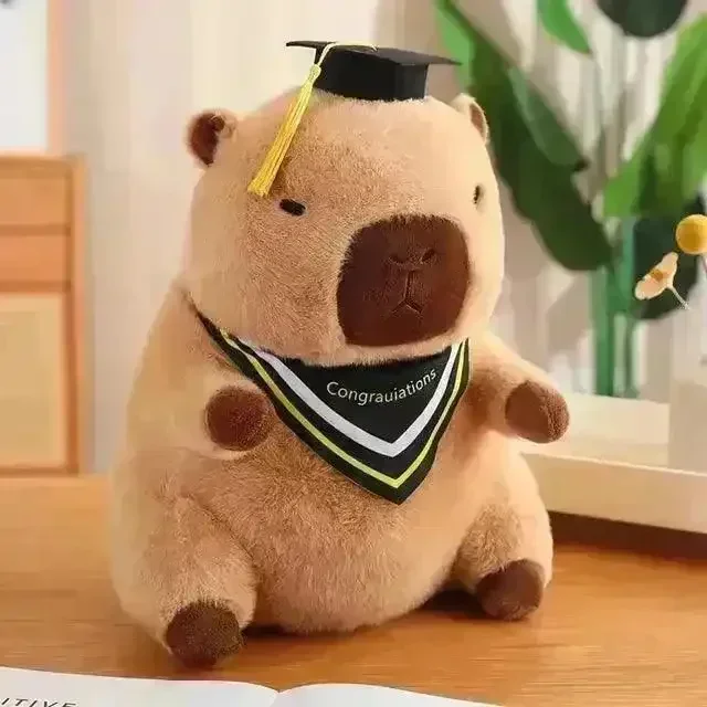 Cute Capybara Graduation Plushies - Image 7