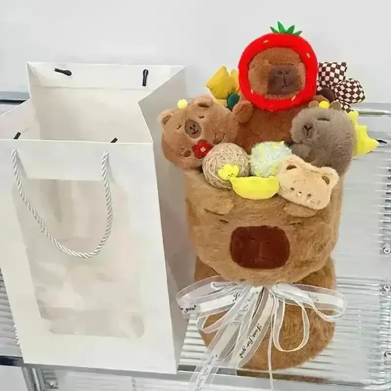 Cute Capybara Plush Bouquet - Image 8
