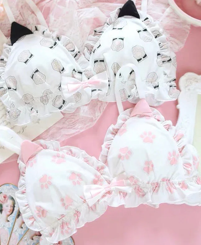 Cute Cat Paw Lingerie Set - Image 3