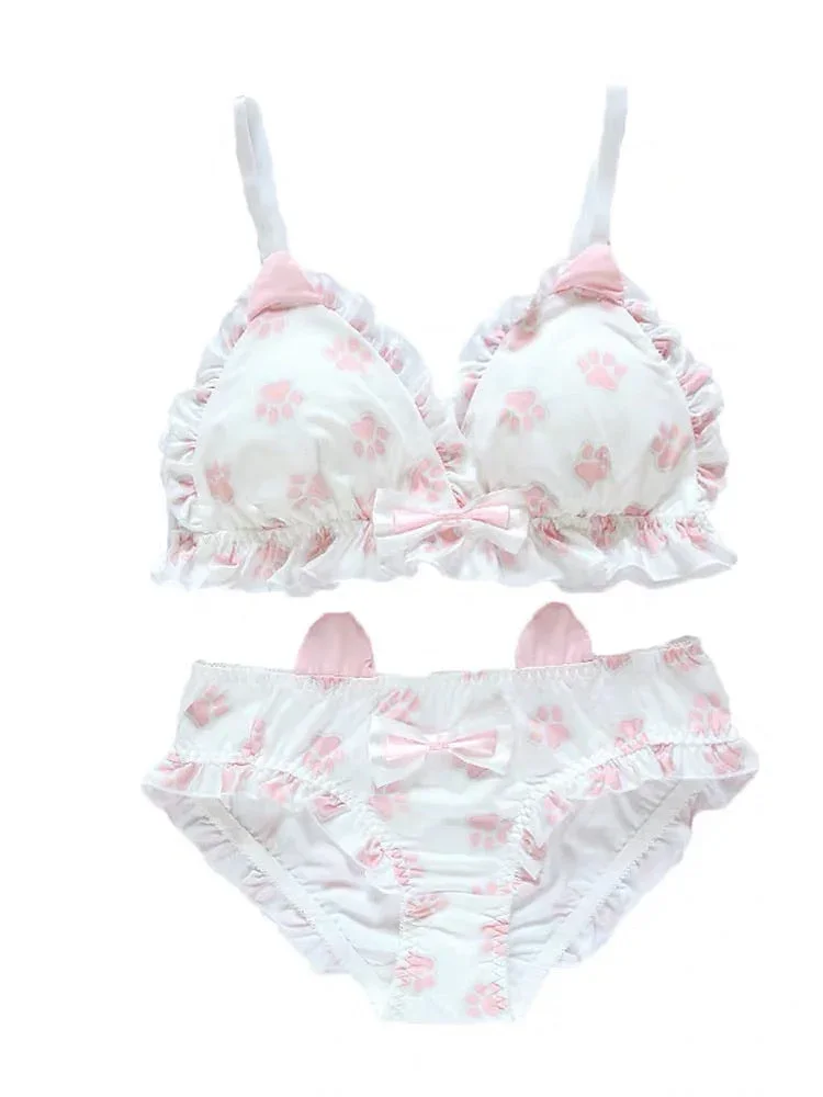 Cute Cat Paw Lingerie Set - Image 6