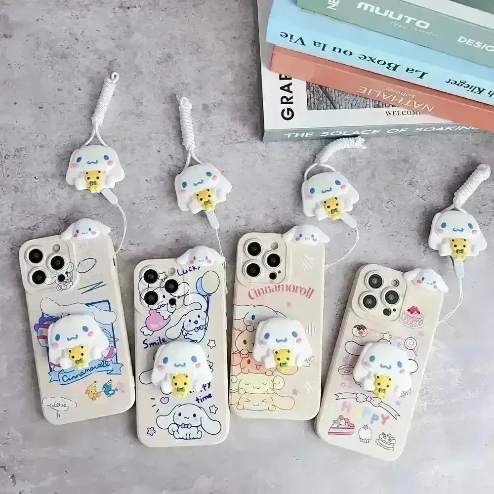 Cute Cinnamoroll Soft Phone Case (For iPhones) - Image 5