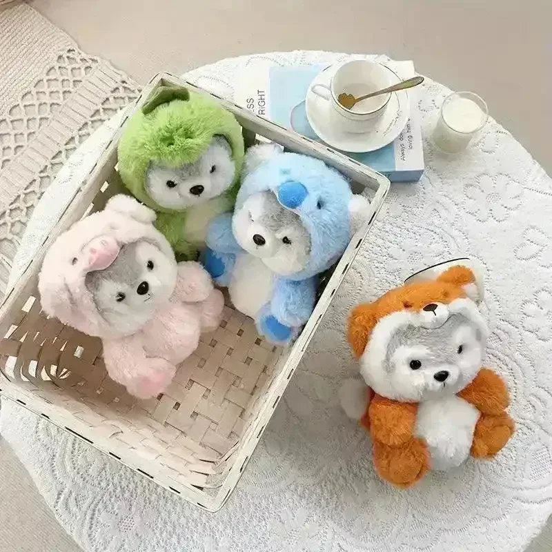 Cute Cosplay Husky Pup Soft Plushie - Image 3