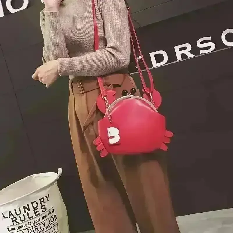 Cute Crab Crossbody Bag - Image 3