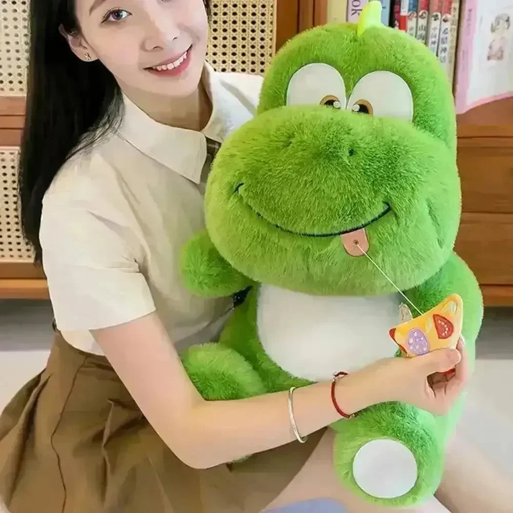 Pizza Eating Dinosaur Plushie - Image 3