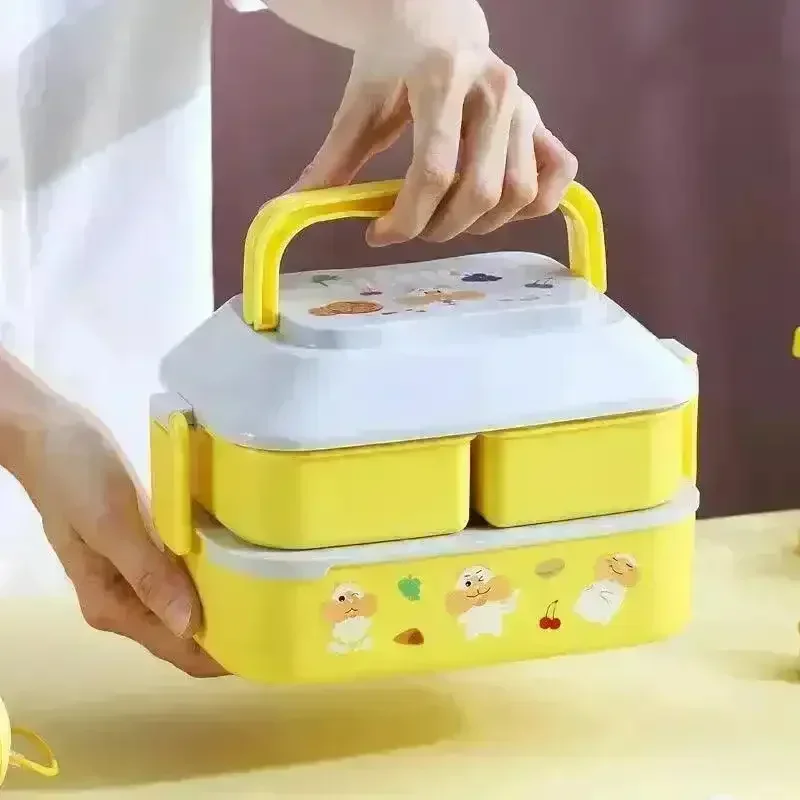 Cute Double Decker Lunch Box - Image 5