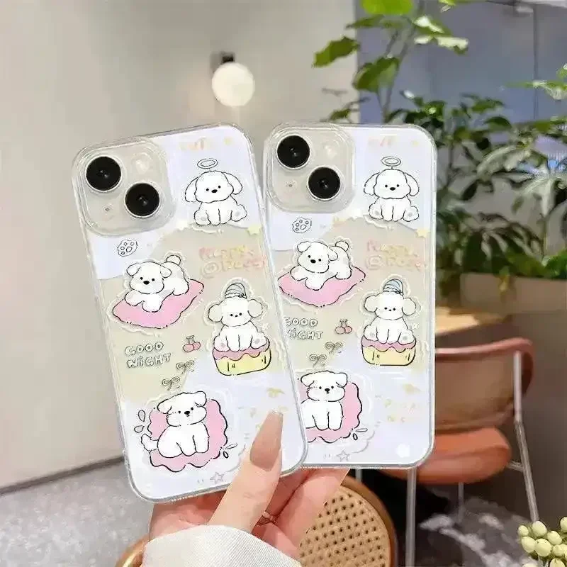 Cute Good Night Dog Phone Case (For iPhones)