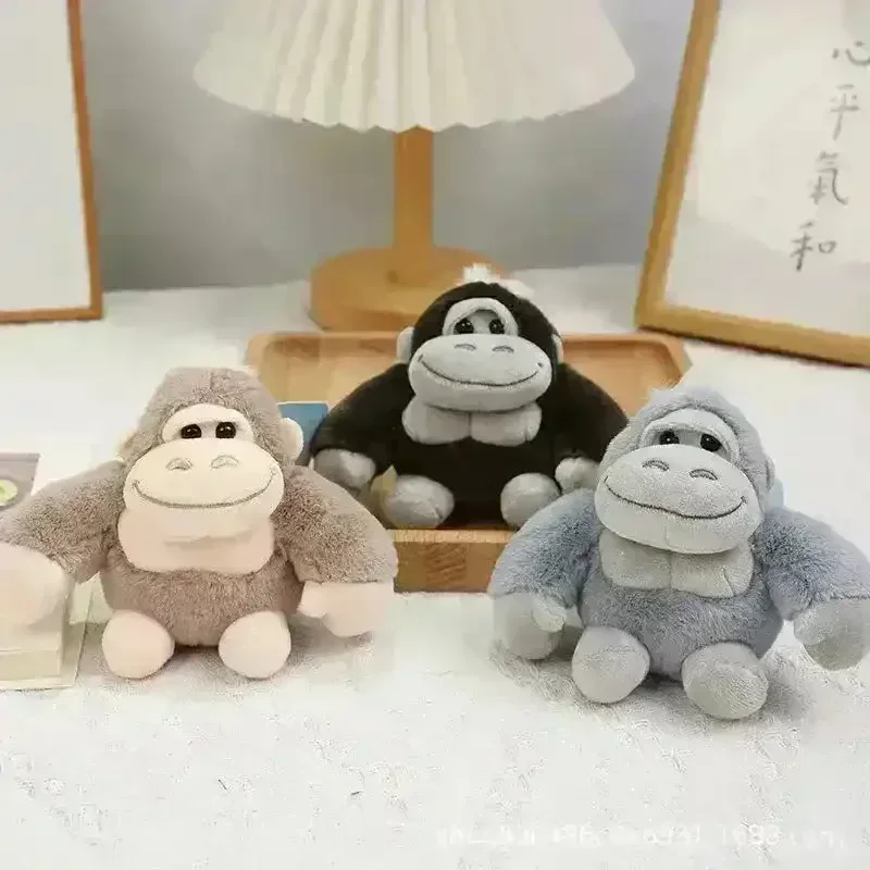 Cute Gorilla Plush Keychain - Image 2