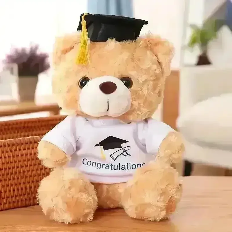 Cute Graduation Bear Doll (23 cm)