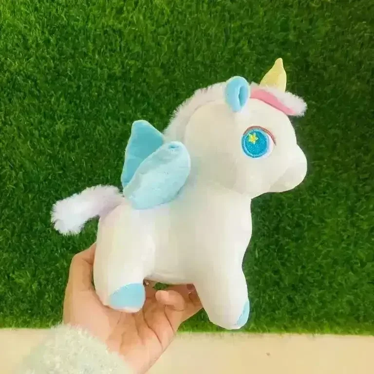 Cute Unicorn Embroidered Wings Plushie (25 cm) - Image 4