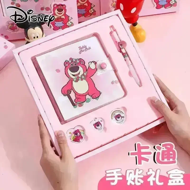 Cute Lotso Strawberry Bear Notebook Gift Set - Image 3