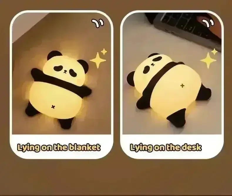 Cute Lying Panda Night Lamp - Image 6