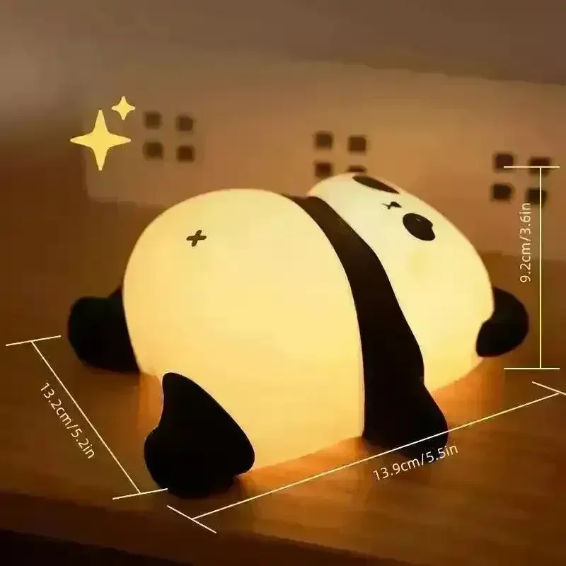 Cute Lying Panda Night Lamp - Image 7