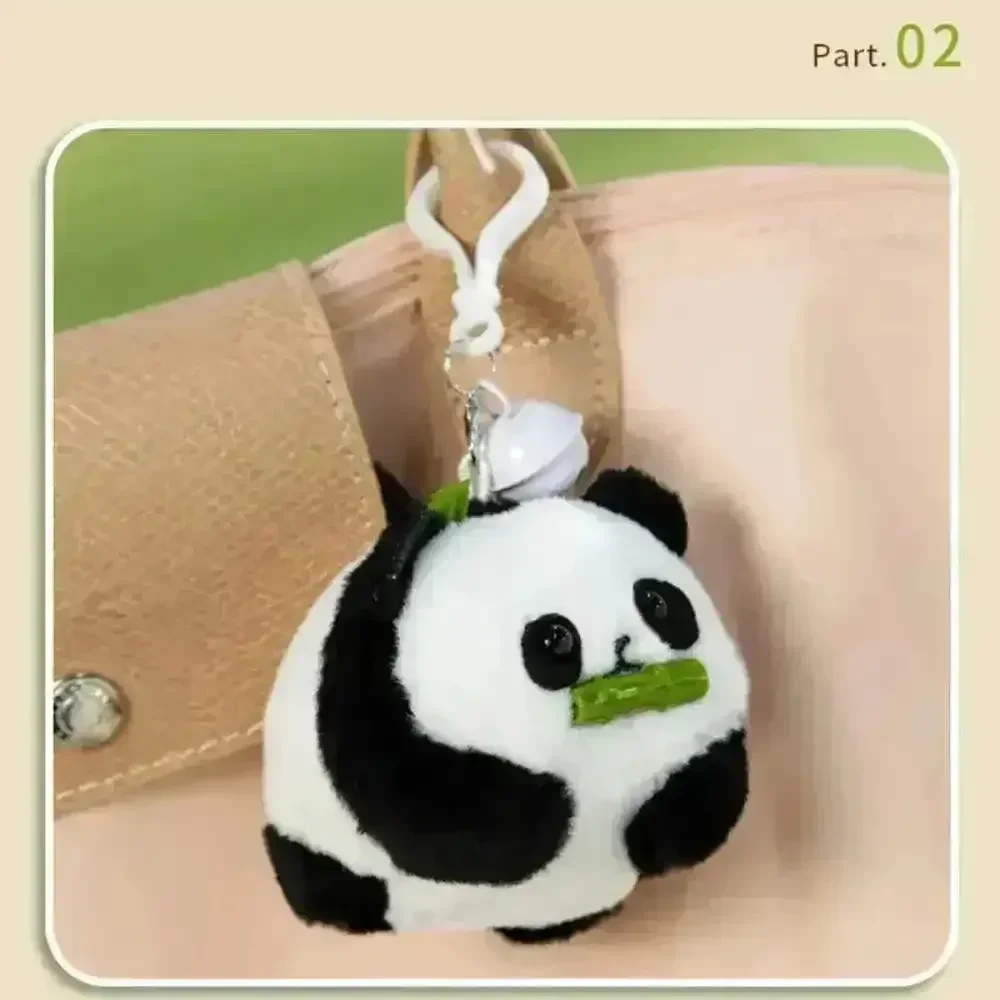 Cute Panda Wagging Tail Keychain - Image 5
