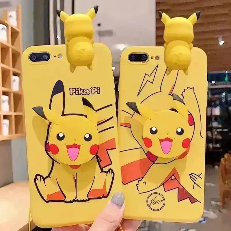 Cute Pikachu Yellow Phone Case (For iPhone) - Image 5