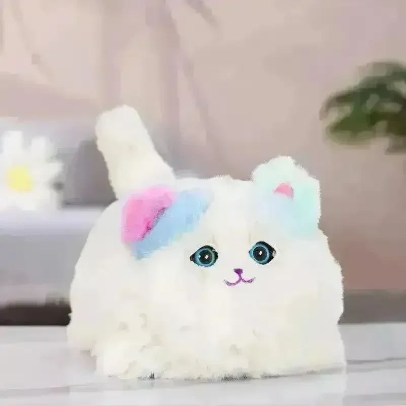 Cute Plush Electric Cuddle Cat and Dog Toy