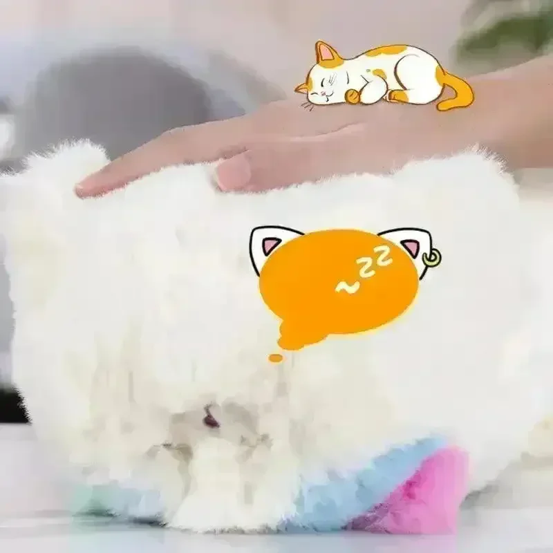 Cute Plush Electric Cuddle Cat and Dog Toy - Image 11
