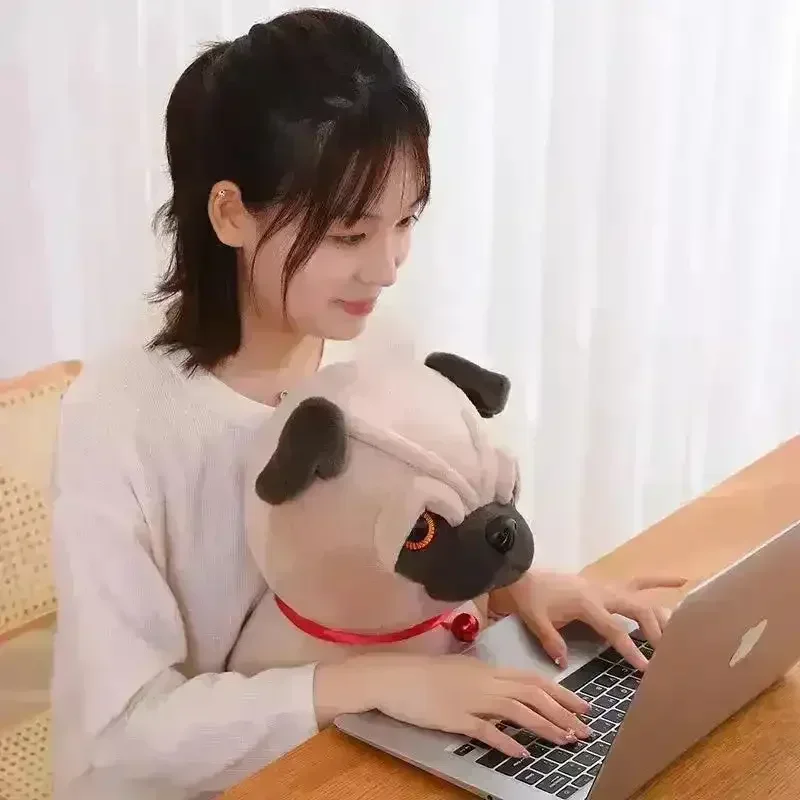 Cute Pug Dog Plushie (40 cm) - Image 3