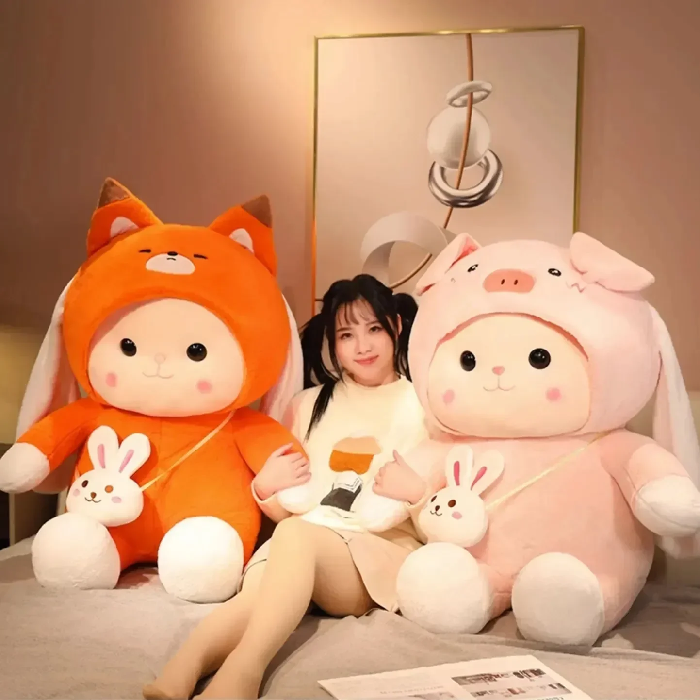 Bunny Vogue Rabbit Plush Toy - Image 4