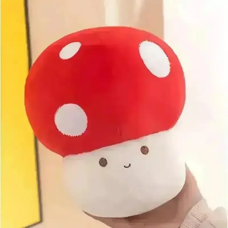 Cute Red and White Mushroom Plushie - Image 7