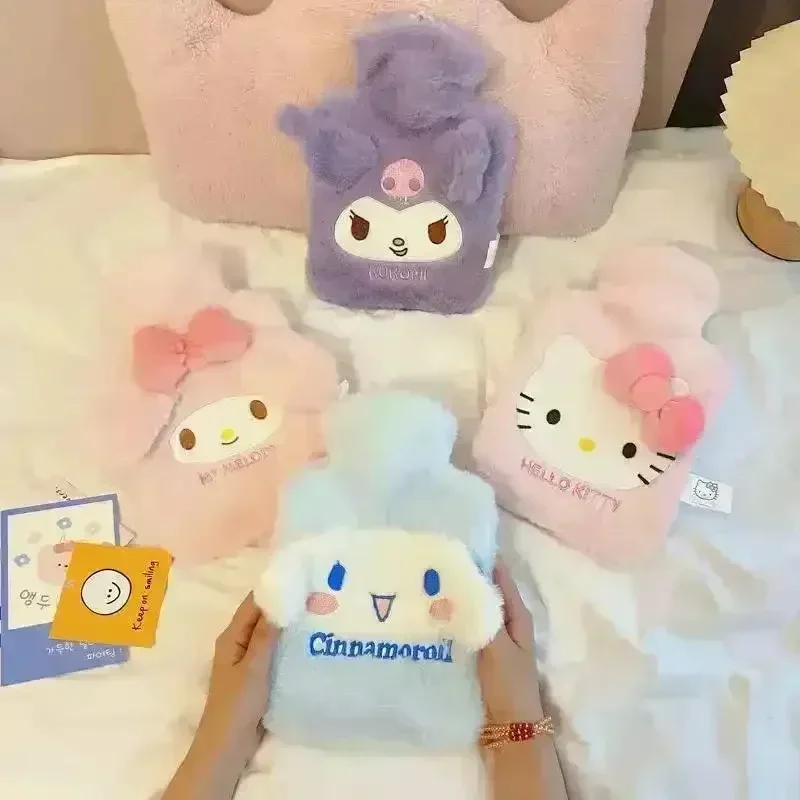 Cute Sanliou Kuromi Plush Hot Water Bag - Image 8