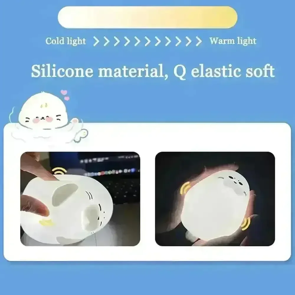 Cute Seal LED Night Light - Image 3