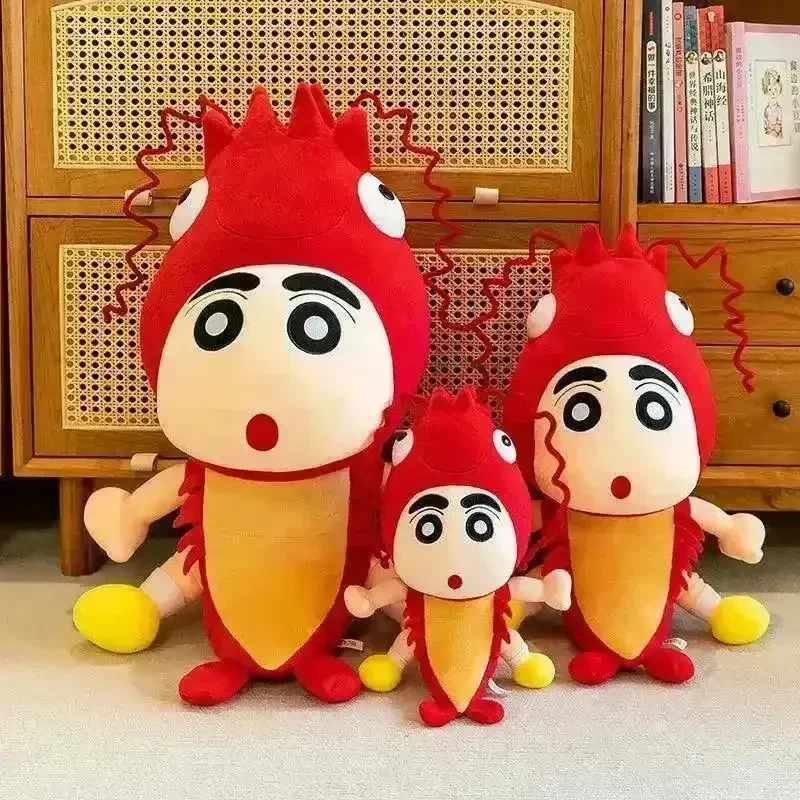 Cute Shinchan Lobster Crayfish Doll - Image 3