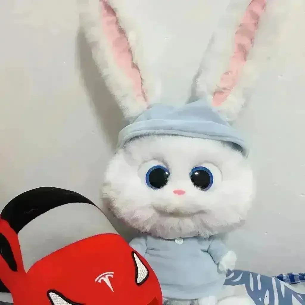 Cute Snowball Rabbit Plushie - Image 6