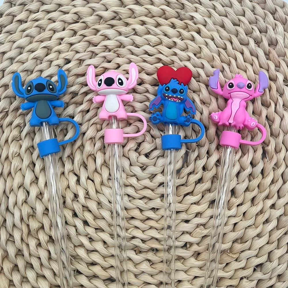 Cute Stitch Tumbler Straw Cap - Image 7
