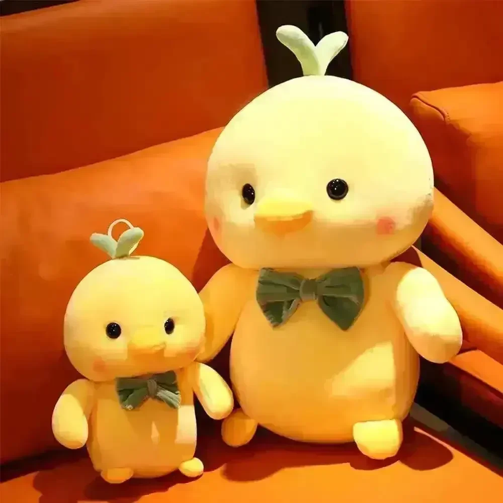 Cute Stuffed Yellow Duck Plushie - Image 3
