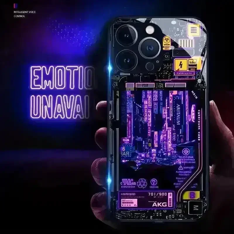 Cyberpunk Luminous Cover (For iPhone)