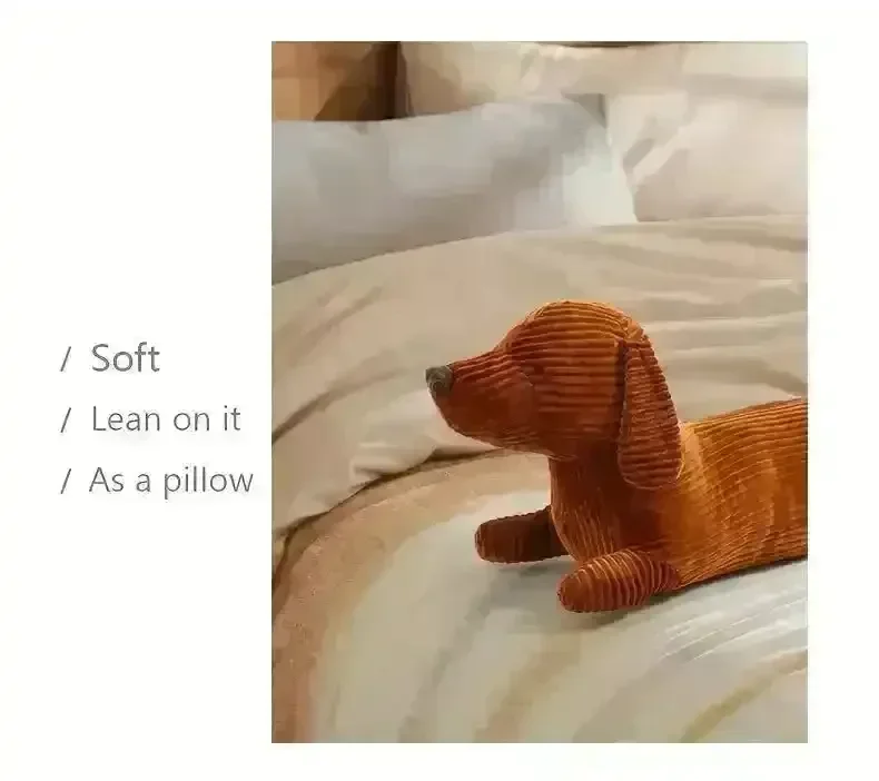 Dachshund Long Throw Pillow (120 cm) - Image 3