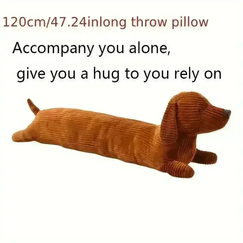 Dachshund Long Throw Pillow (120 cm) - Image 7