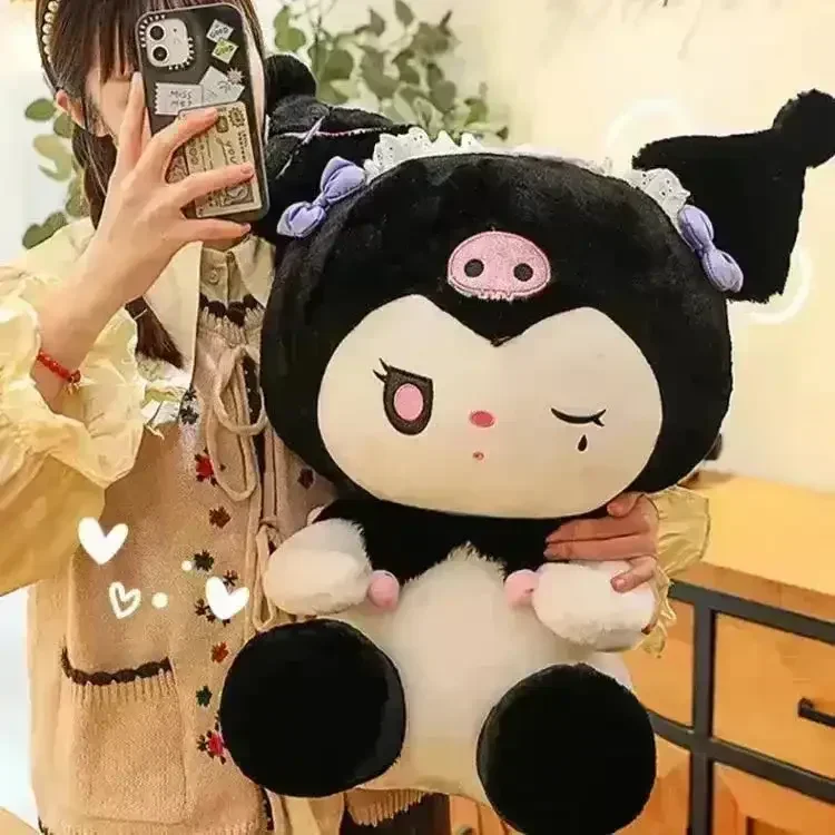Dark Devil Kuromi Plush Toy - Image 6