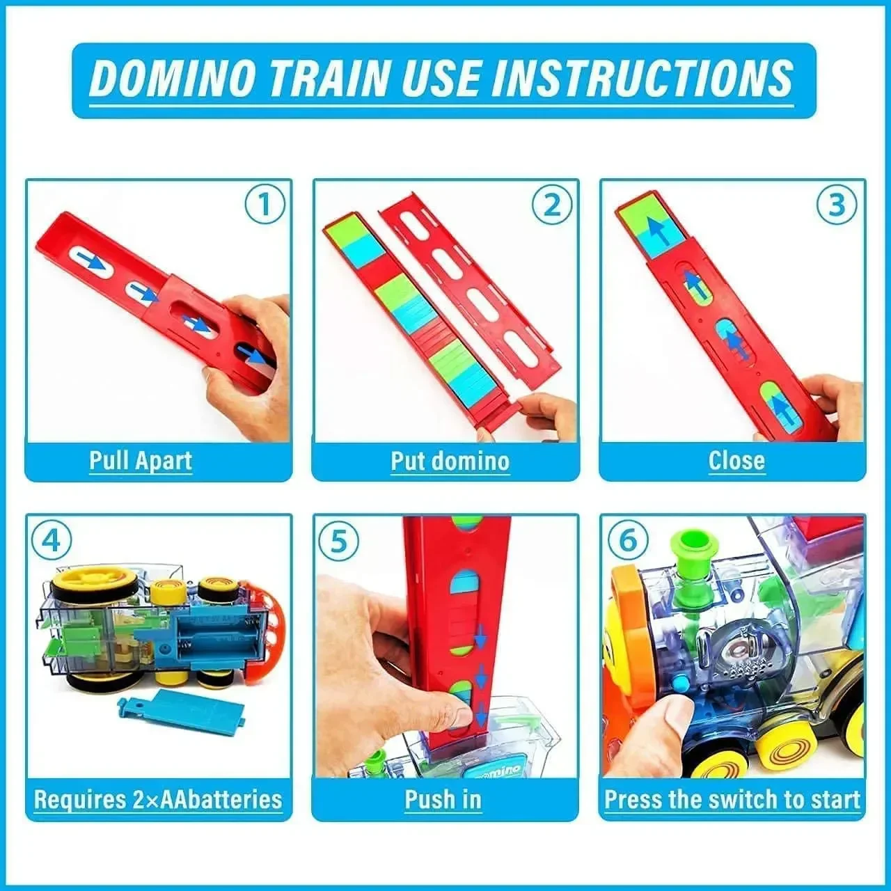 Daumino Express Train Toy Set - Image 5