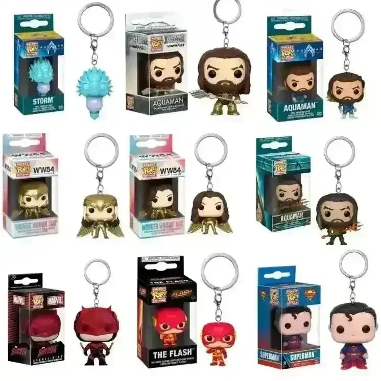 Funko DC Pocket POP Action Figure Keychains