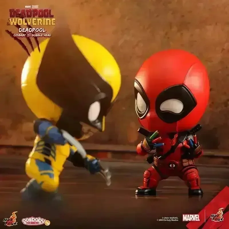 Deadpool vs Wolverine COSBI BobbleHead Figures - Image 6