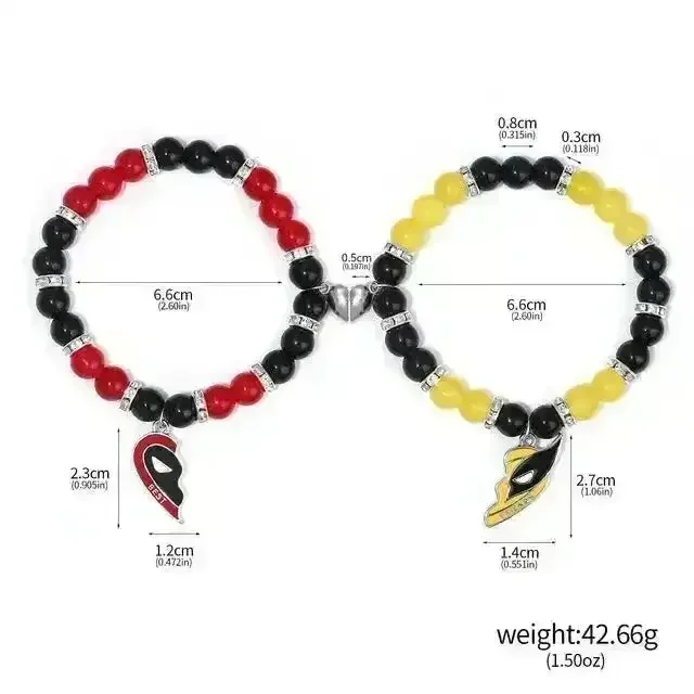 Deadpool & Wolverine Keychain Pendant & Bracelet - Image 15