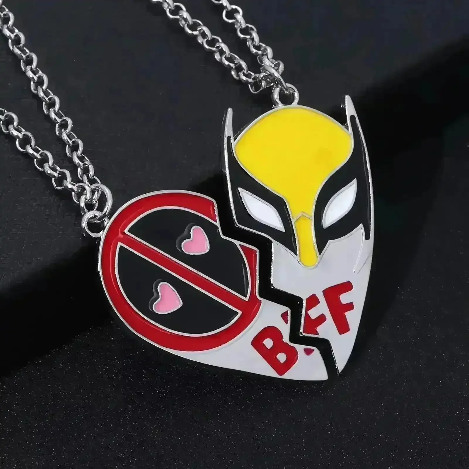 Deadpool & Wolverine Keychain Pendant & Bracelet - Image 3