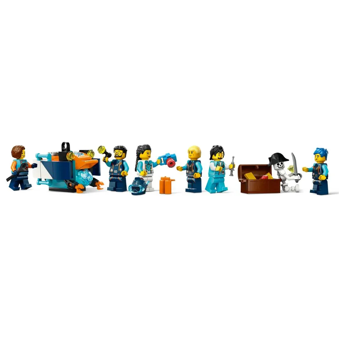 Deep-Sea Explorer Submarine Blocks (942 Pcs) - Image 8