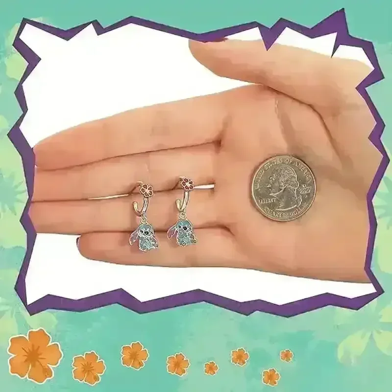 Delightful Lilo & Stitch Earrings - Image 4