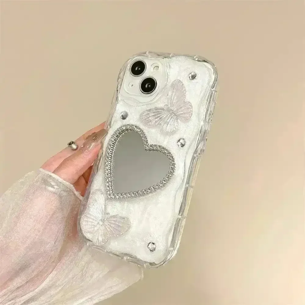 Diamond Bling Glitter Butterfly 3D Case (For iPhones) - Image 5