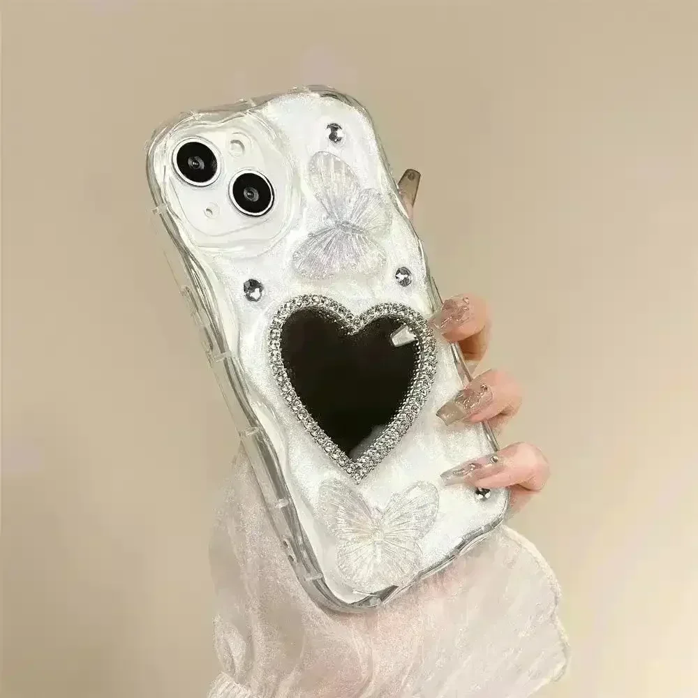 Diamond Bling Glitter Butterfly 3D Case (For iPhones) - Image 6