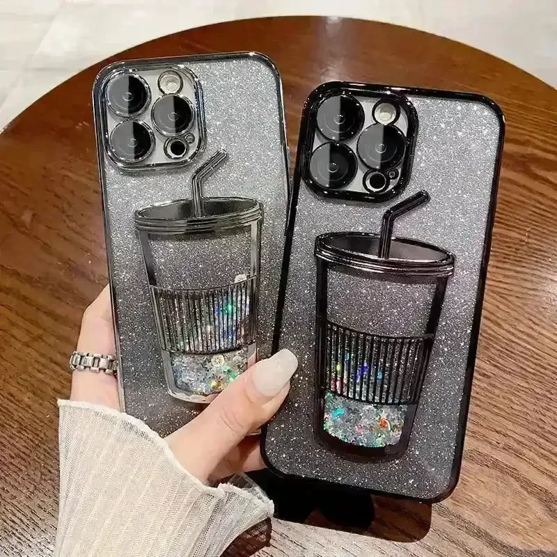 Diamond Glass Glitter Case (For iPhones) - Image 5