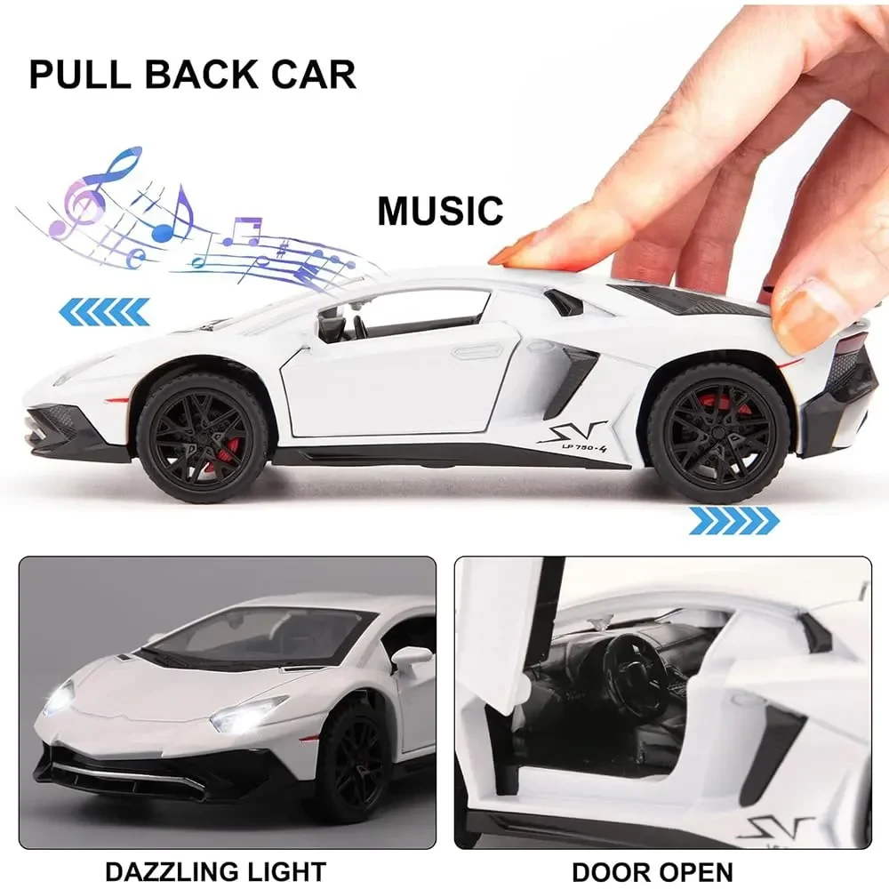 Die-cast Lamborghini Revuelto 1:24 Vehicle - Image 3