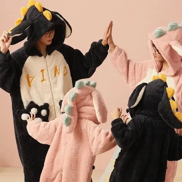 Dino-Snore Family Fluffy Pyjama Set - Image 3