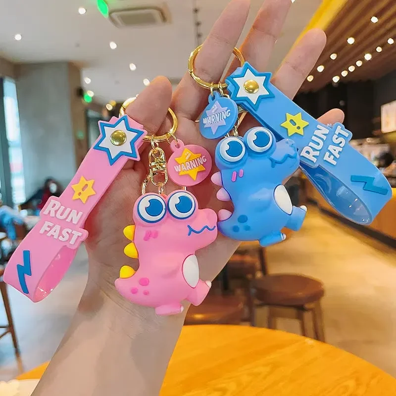 Dinosaur Dash 3D Keychain