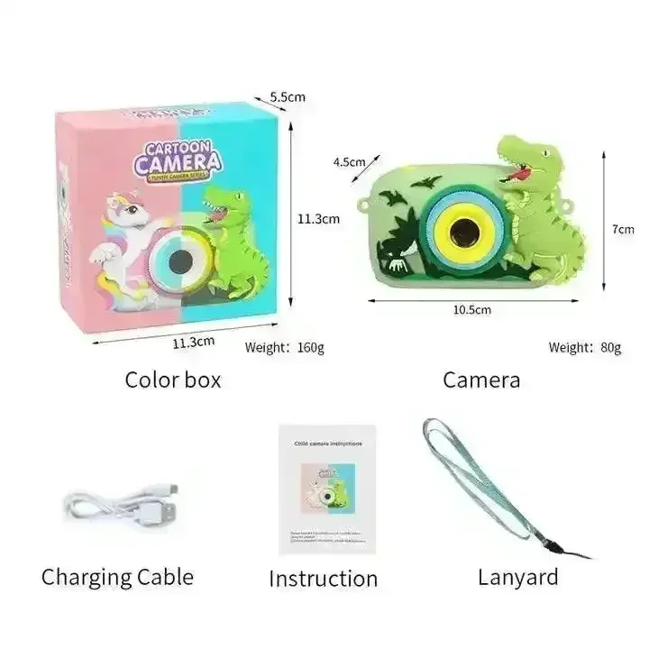 Creative 40 MP Kids Camera- Dino and Unicorn - Image 3