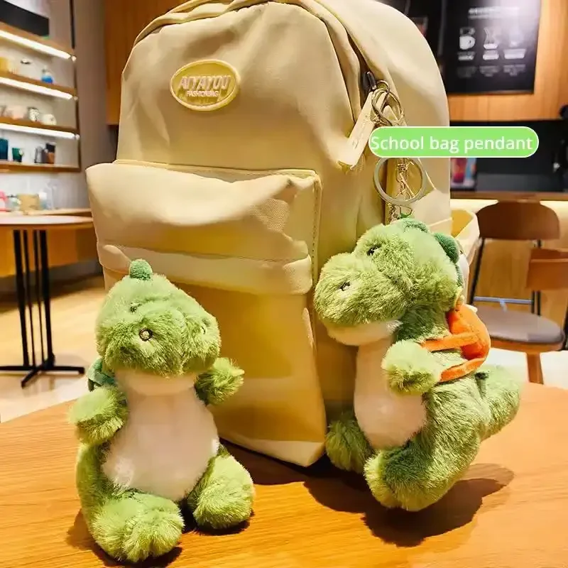 Dinosaur Fruit Bag Plush Keychain - Image 2