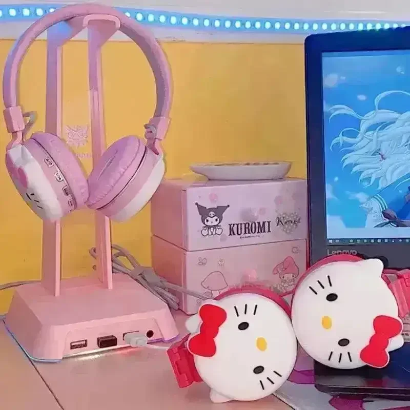 Sanliou Kuromi Hello Kitty AH 806 Wireless Headphones - Image 7